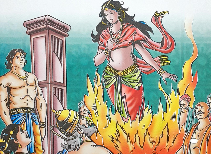 Draupadi's birth